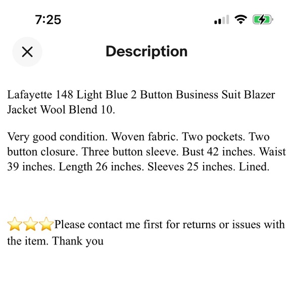 Lafayette 148 .  ready! Amazing!  High quality. Euc. 10 - Picture 7 of 9